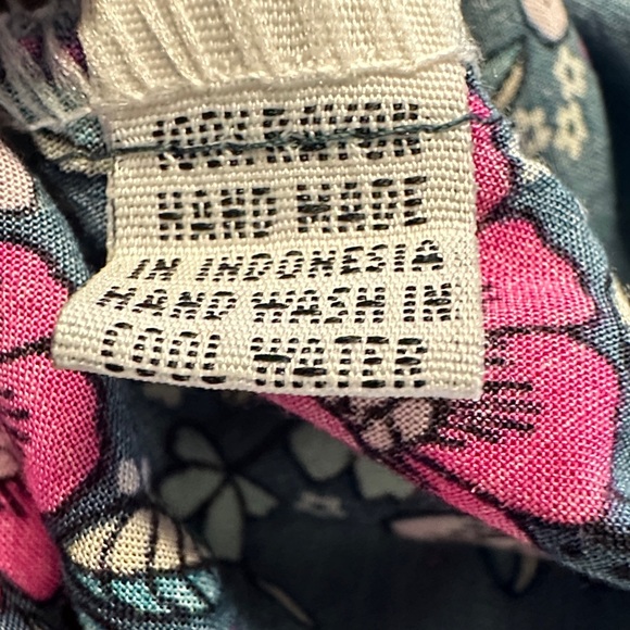 Coastal Traders Bohemian Bell Sleeve Maxi Wrap Dress Size L/XL - Picture 10 of 10